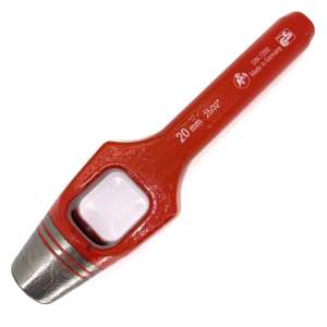 Rund hullpipe huggepipe med gaffel 15mm