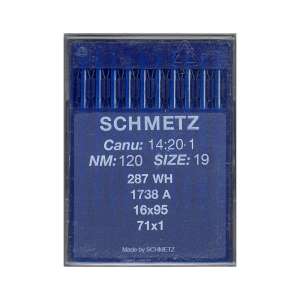 Nål 1738 A 287 WH NM120 SIZE19 16x95 Schmetz 10pk