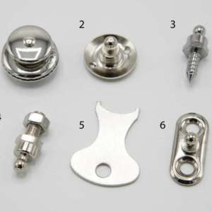 Tenax, forniklet - Karosseriskrue underdel