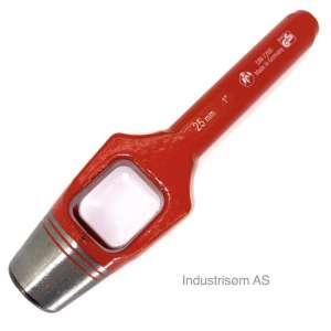 Rund hullpipe huggepipe med gaffel 29mm