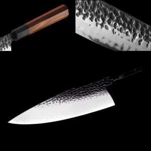 Chef knife 8" 214mm knivblad AUS10 laminert med 430 stål