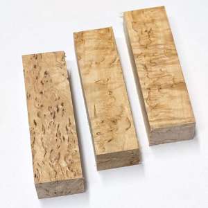 Skaftemne Valbjørk - Masur 1