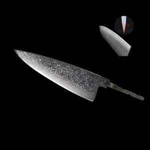 Chef 8" 205mm Damask 67lag VG10 Knivblad