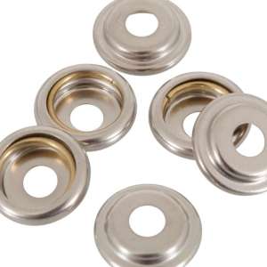 Trykknapp 15,5mm Auto Del 2 Spring-Fjær nikkel 1000stk