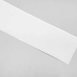 Borrelås 50mm Hvit Krok med lim 25meter