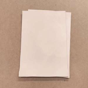 Lærstykke 20x30cm 2,4-2,6mm Side Natur