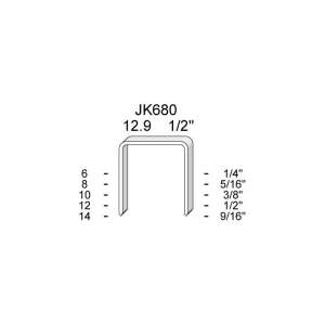 Stifter 10mm 9,1mm JK680 Kramper 10.000 Eske