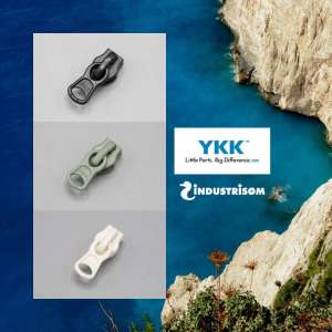 Skyver 6mm YKK plast - 100stk