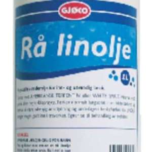 Linolje Rå 1 Liter Gjøco