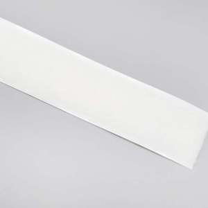 Borrelås 100mm Hvit Løkke med lim 3meter