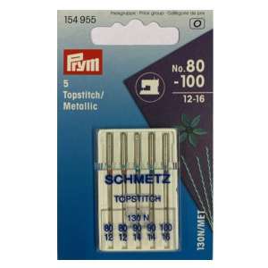 Nål Topstich Metallic 80-100 130N Prym