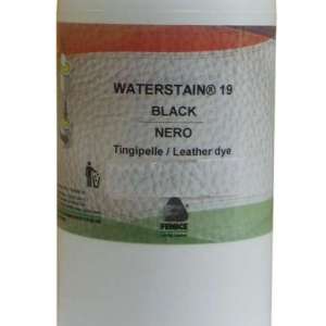 Waterstain Svart Sort Lærfarge 1000ml