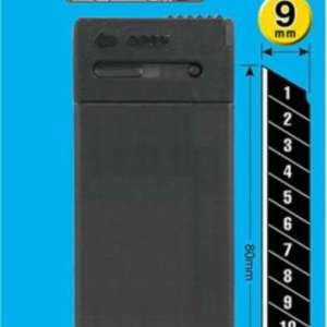 Ekstra bryteblad 9mm 10pk Ekstremt Skarpe OLFA til liten tapetkniv