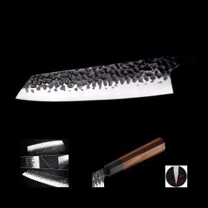 Knivblad Japansk Kiritsuke Knife 8" 205mm hamret stål