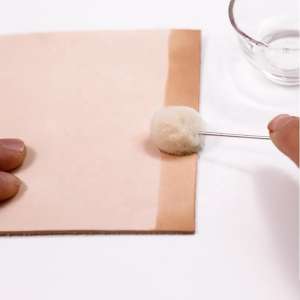 Ullpensel 20mm Farge Skinn Kanter Narvsværte 1stk