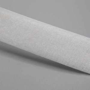 Borrelås RULL 30mm HVIT Løkke 25meter