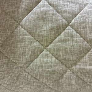 Madrasstrekk vattert 210 cm pr m - beige mønster
