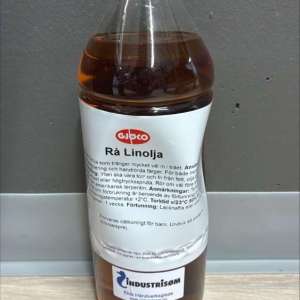 Linolje Rå 1 Liter Gjøco