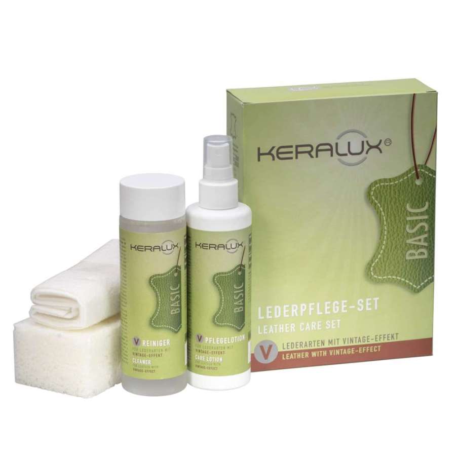 KERALUX Leather Care set "V"
